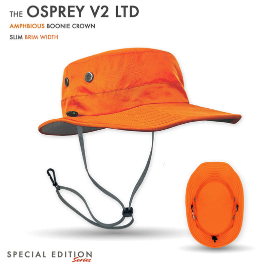 Osprey V2 LTD sun hat in bright orange