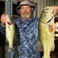 picture of a fisherman wearing the aquaterra in dark water blue
