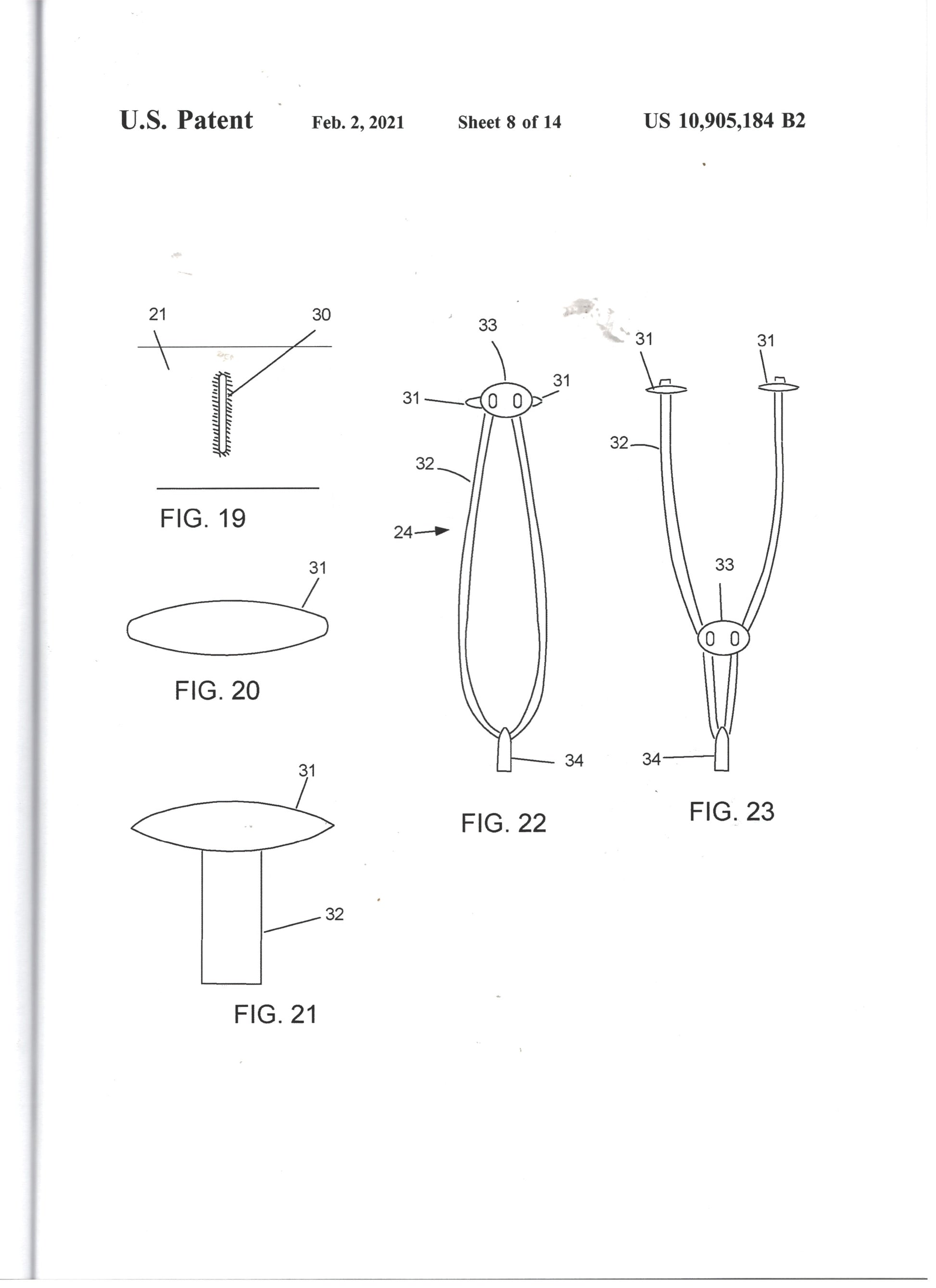 Picture of Cord system from patent office