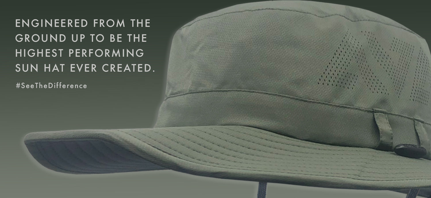 Picture of Landhawk Sun Hat in Dirty Olive