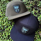 The Shelta Night Ops Cap In Black and olive
