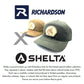 The Shelta Adventurer Cap In Orange with richardson logo