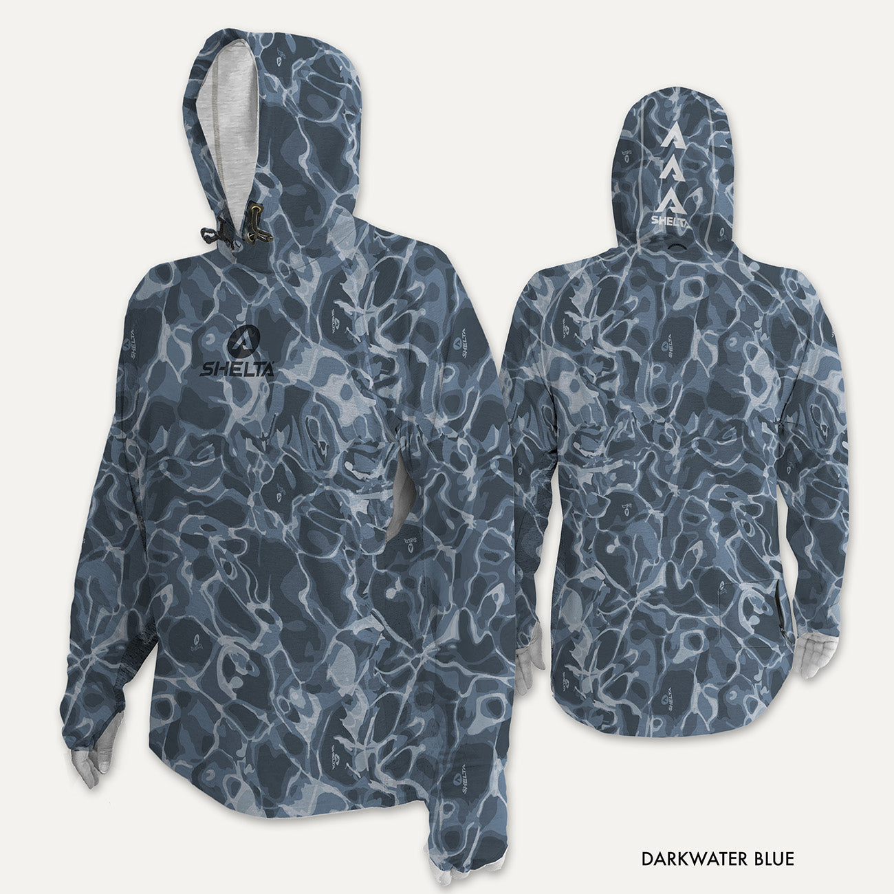 Mossy Oak Men's Lightweight Sun Hoodie with Hood Fishing Shirts Shirt, Cool  grey : : Fashion